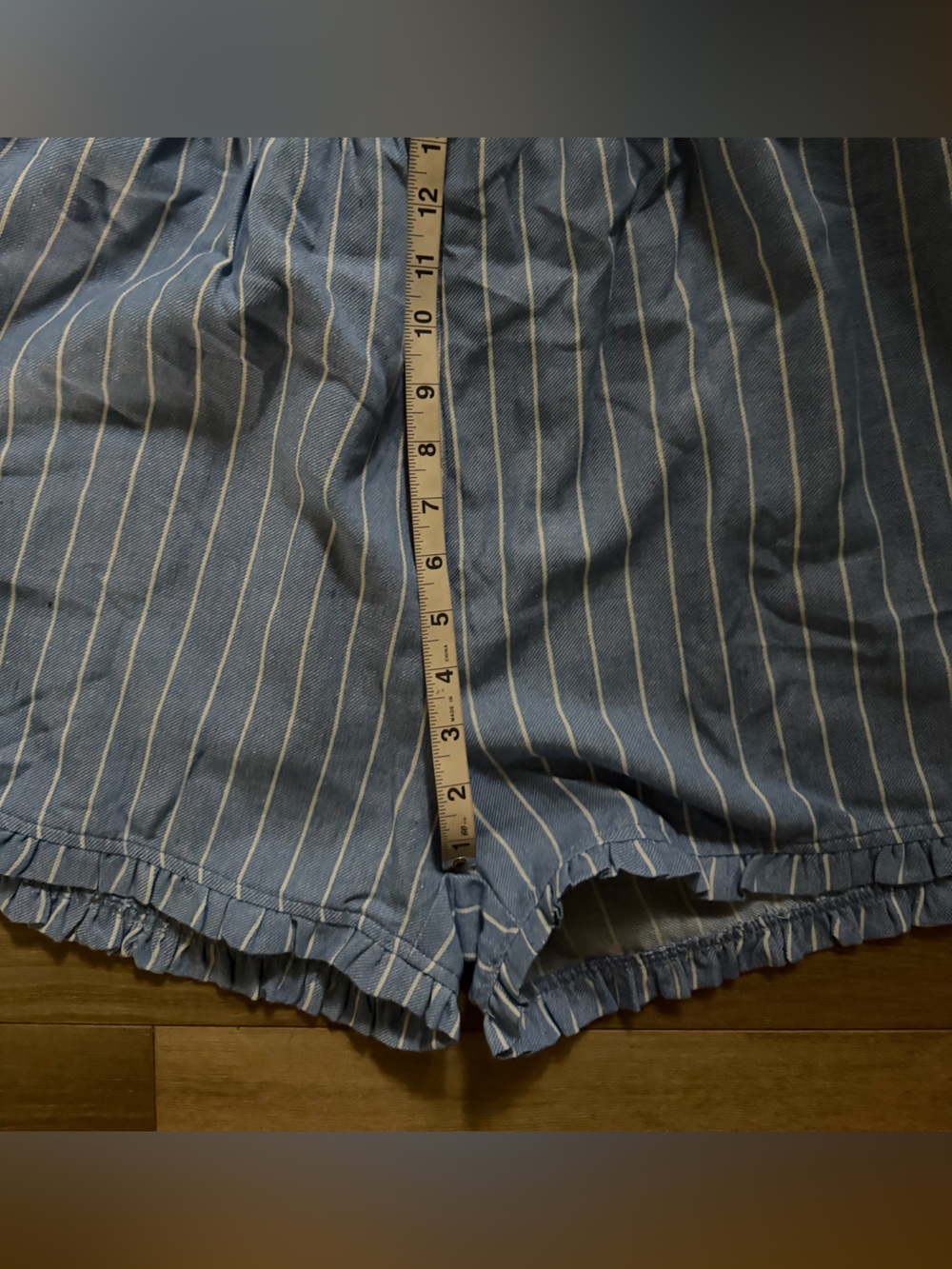 CUPSHE Striped Micro Ruffle Tube Top Romper NWT - Picture 4 of 7